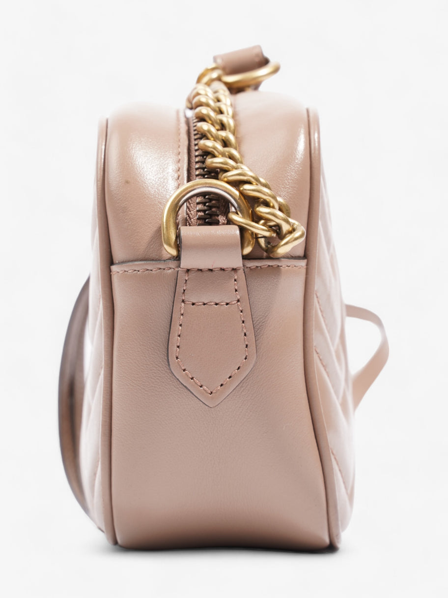 Gucci GG Marmont Taupe Matelasse Leather Mini Image 3