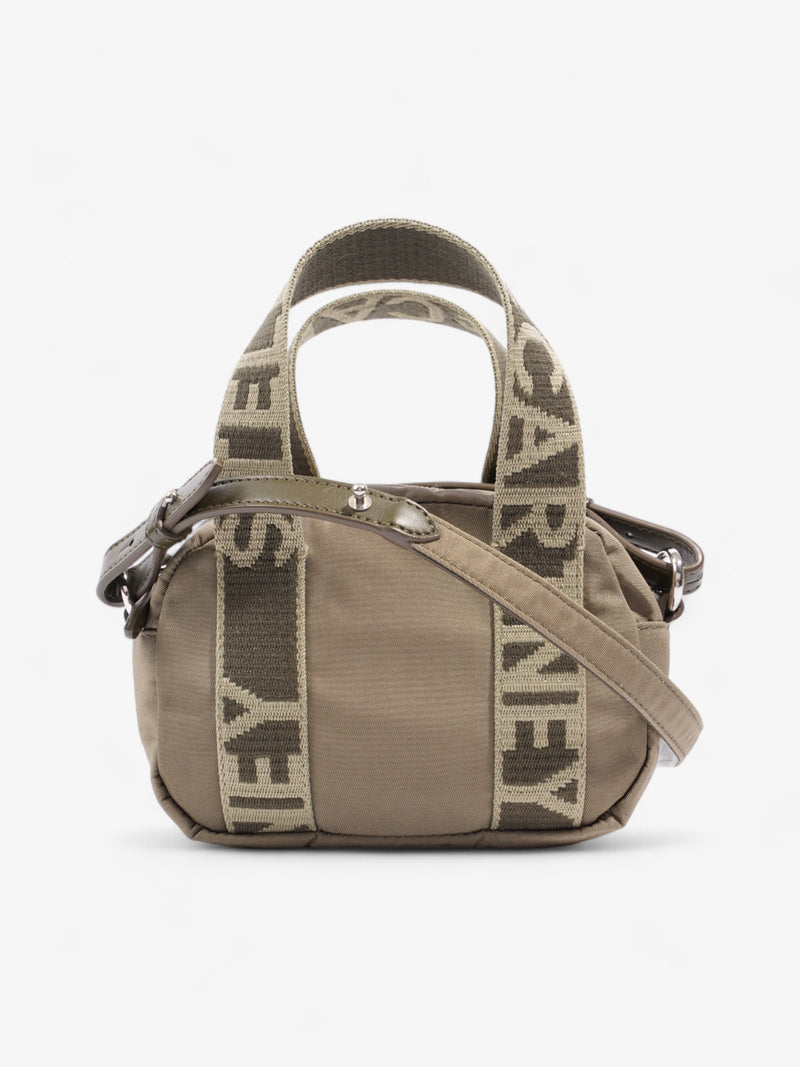  Stella McCartney Mini Logo Boston Khaki Nylon