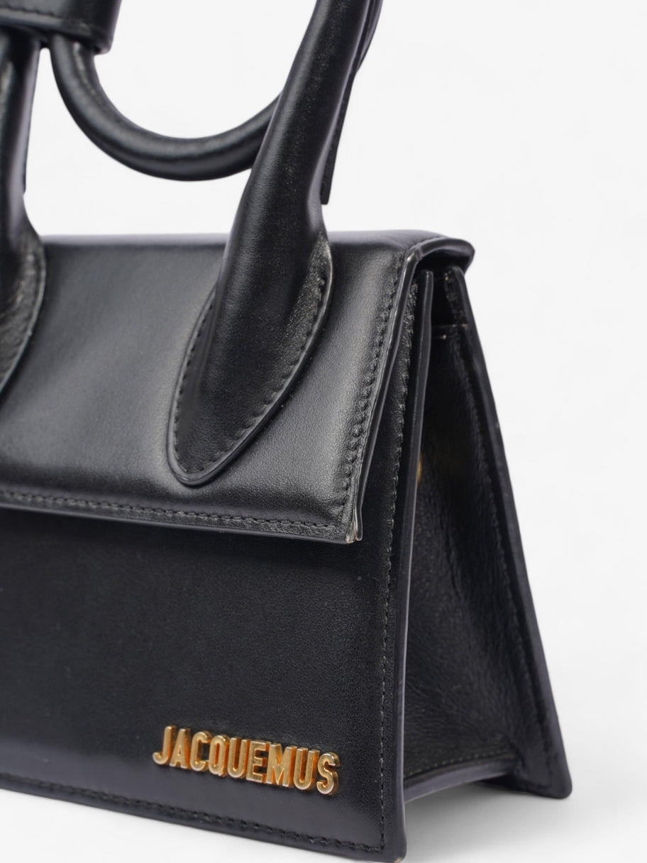 Jacquemus Le Chiquito Noeud Black Leather Image 10