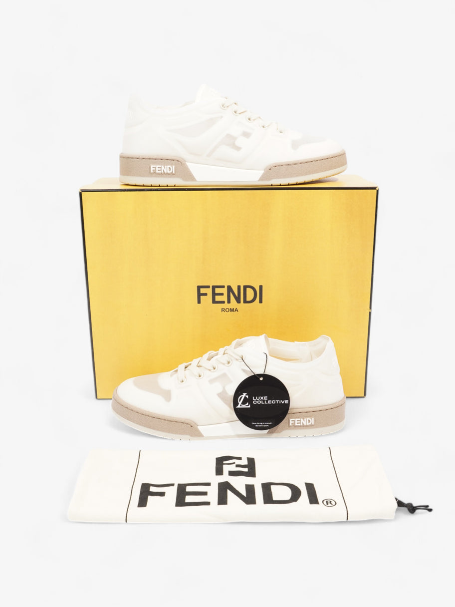 Fendi Low Top Sneaker White Mesh EU 38.5 UK 5.5 Image 10