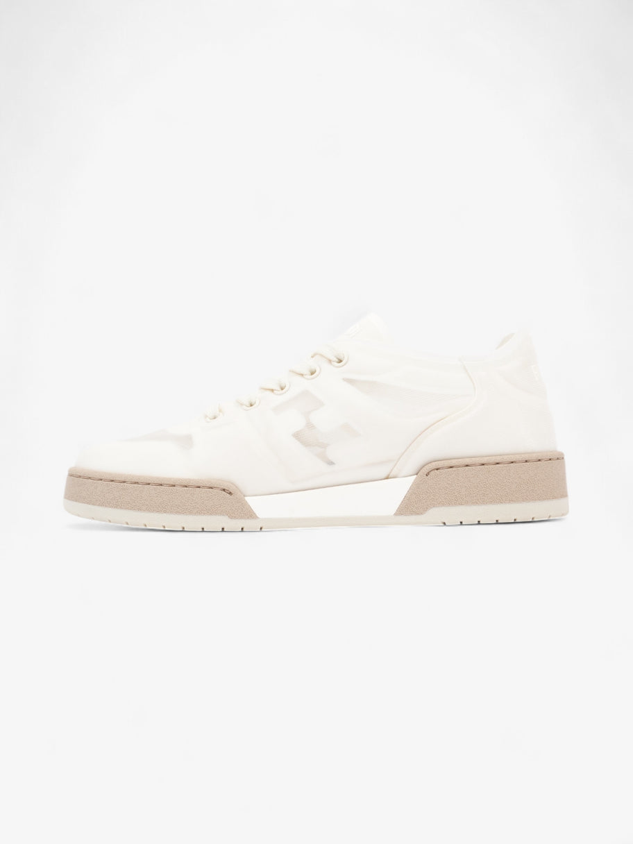 Fendi Low Top Sneaker White Mesh EU 38.5 UK 5.5 Image 3