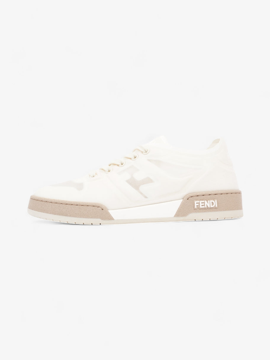 Fendi Low Top Sneaker White Mesh EU 38.5 UK 5.5 Image 5