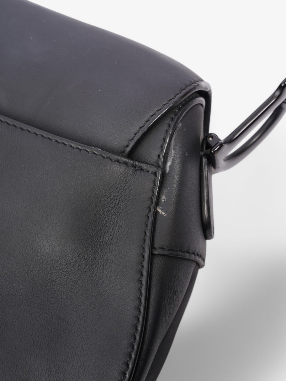 Christian Dior Saddle Bag Black Leather Image 12