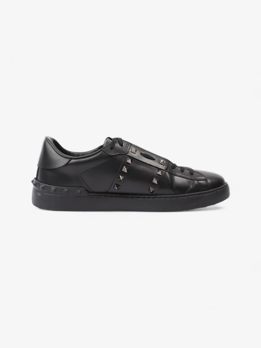 Valentino Rockstud Untitled Black Calfskin Leather EU 45 UK 11 Image 4