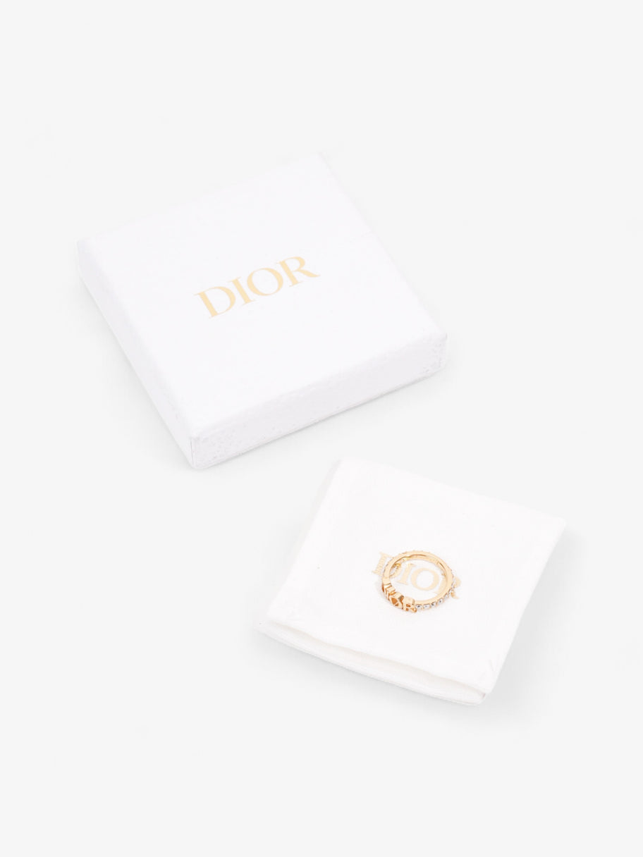 Christian Dior Dio(r)evolution Ring Gold / White Base Metal Large Image 4