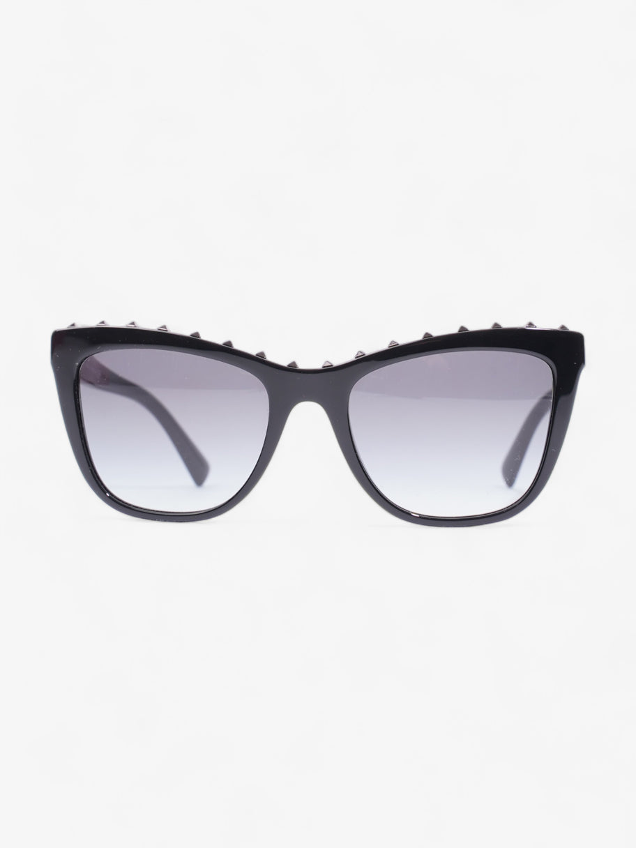 Rockstud Cat-Eye Sunglasses Black Acetate 140mm Image 1