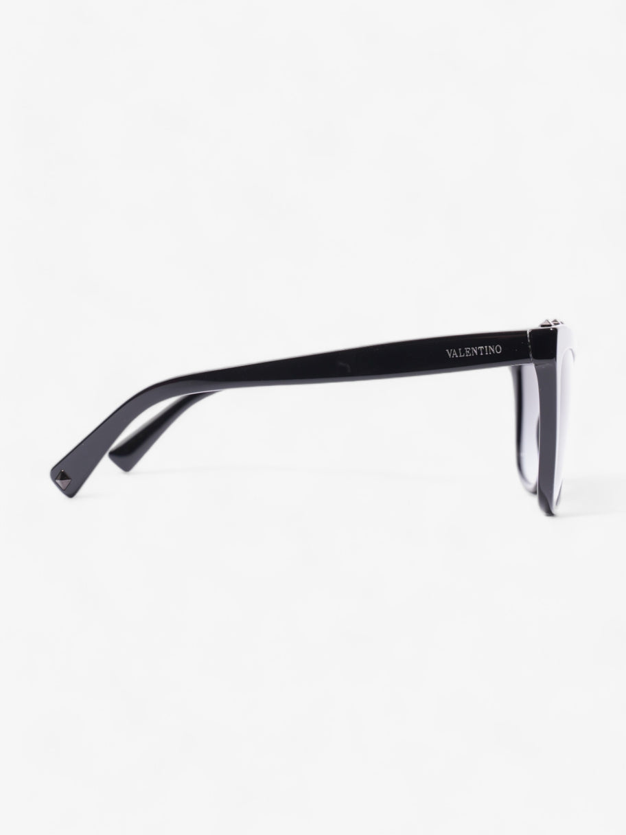 Rockstud Cat-Eye Sunglasses Black Acetate 140mm Image 4