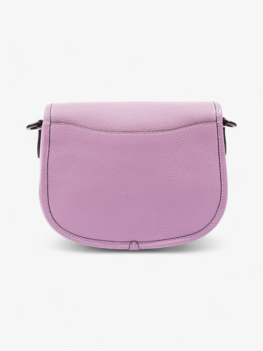 Coach Willow Saddle Bag Lilac Leather Image 4