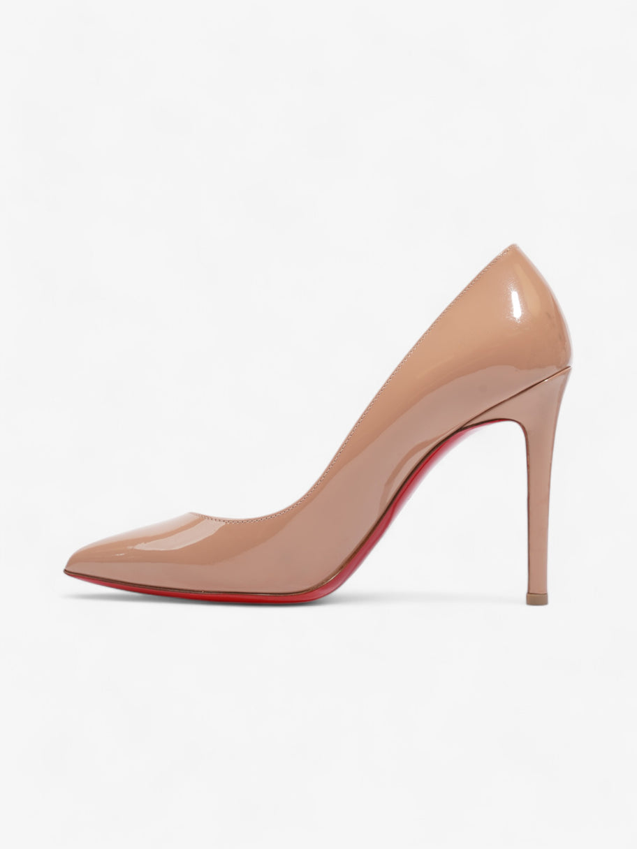 Christian Louboutin Pigalle 100 Nude Patent Leather EU 37 UK 4 Image 3