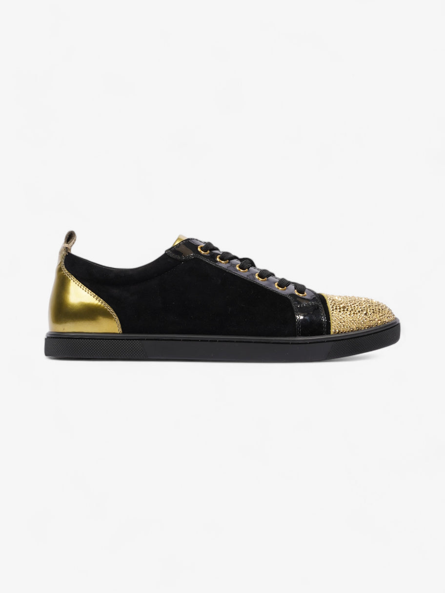 Christian Louboutin Gondolastrass Sneakers Black / Gold Suede EU 40 UK 7 Image 1