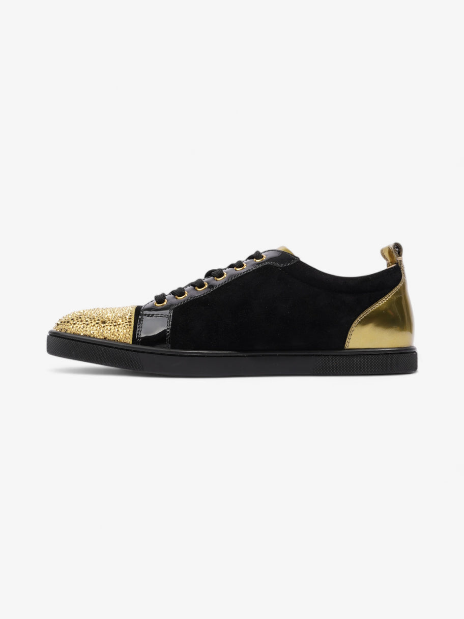 Christian Louboutin Gondolastrass Sneakers Black / Gold Suede EU 40 UK 7 Image 3