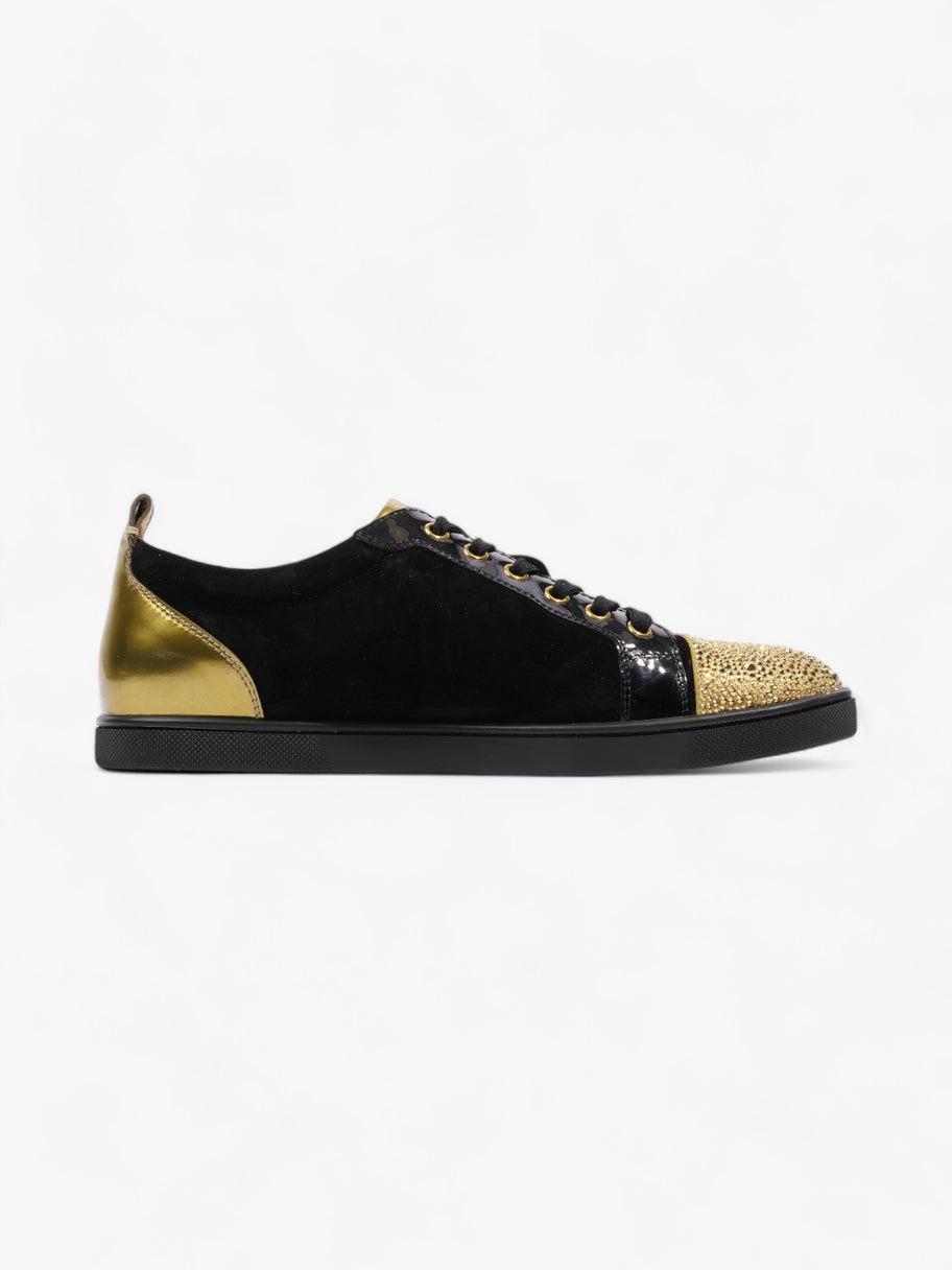 Christian Louboutin Gondolastrass Sneakers Black / Gold Suede EU 40 UK 7 Image 4