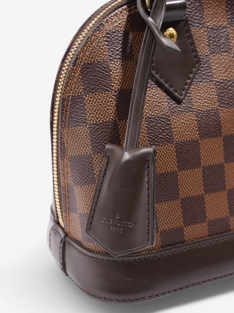 Louis Vuitton Alma Damier Ebene Coated Canvas Image 7