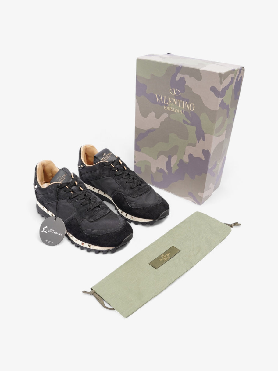 Valentino Rockstud Runners Black Suede EU 39.5 UK 6.5 Image 10