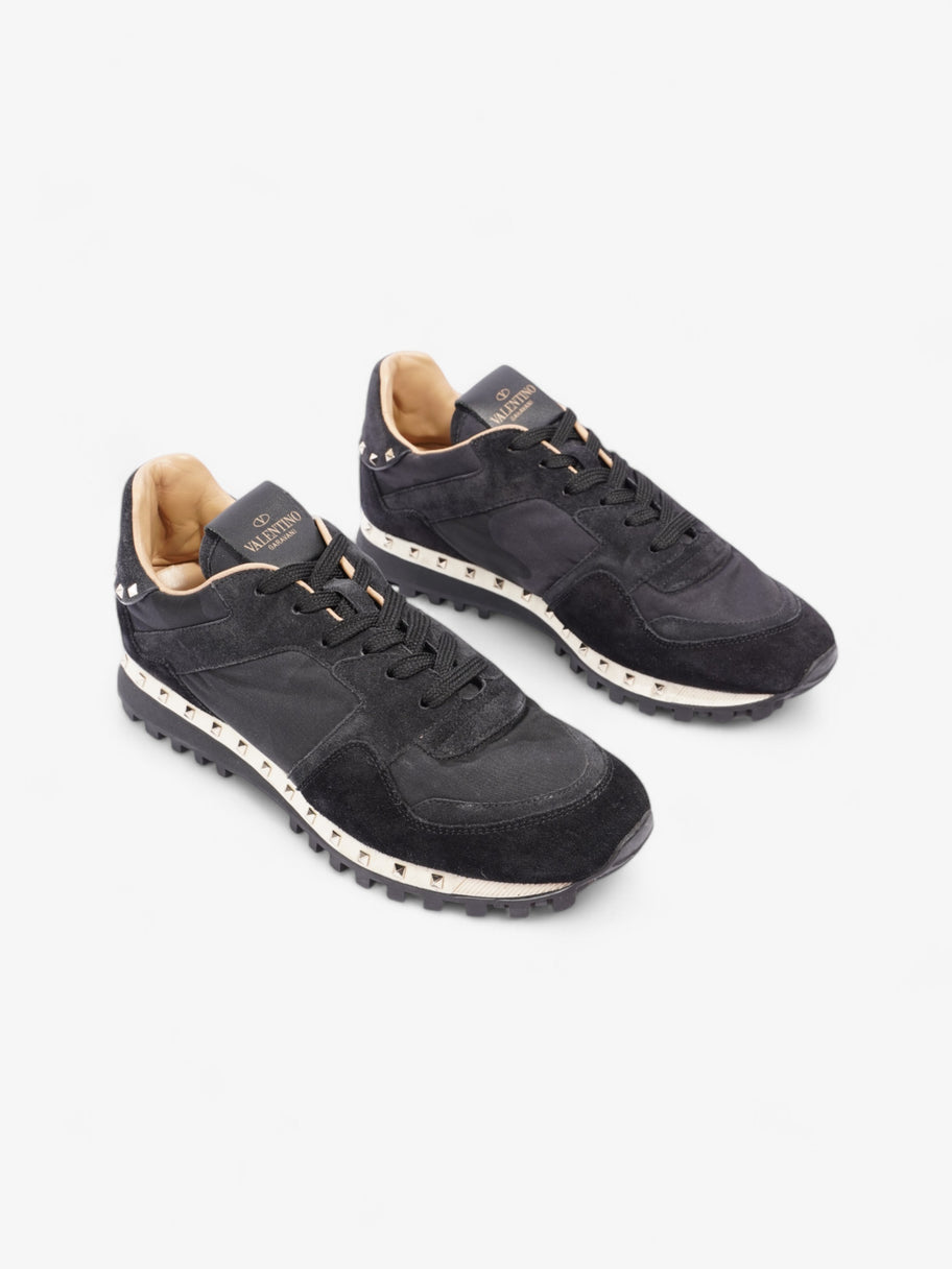 Valentino Rockstud Runners Black Suede EU 39.5 UK 6.5 Image 2