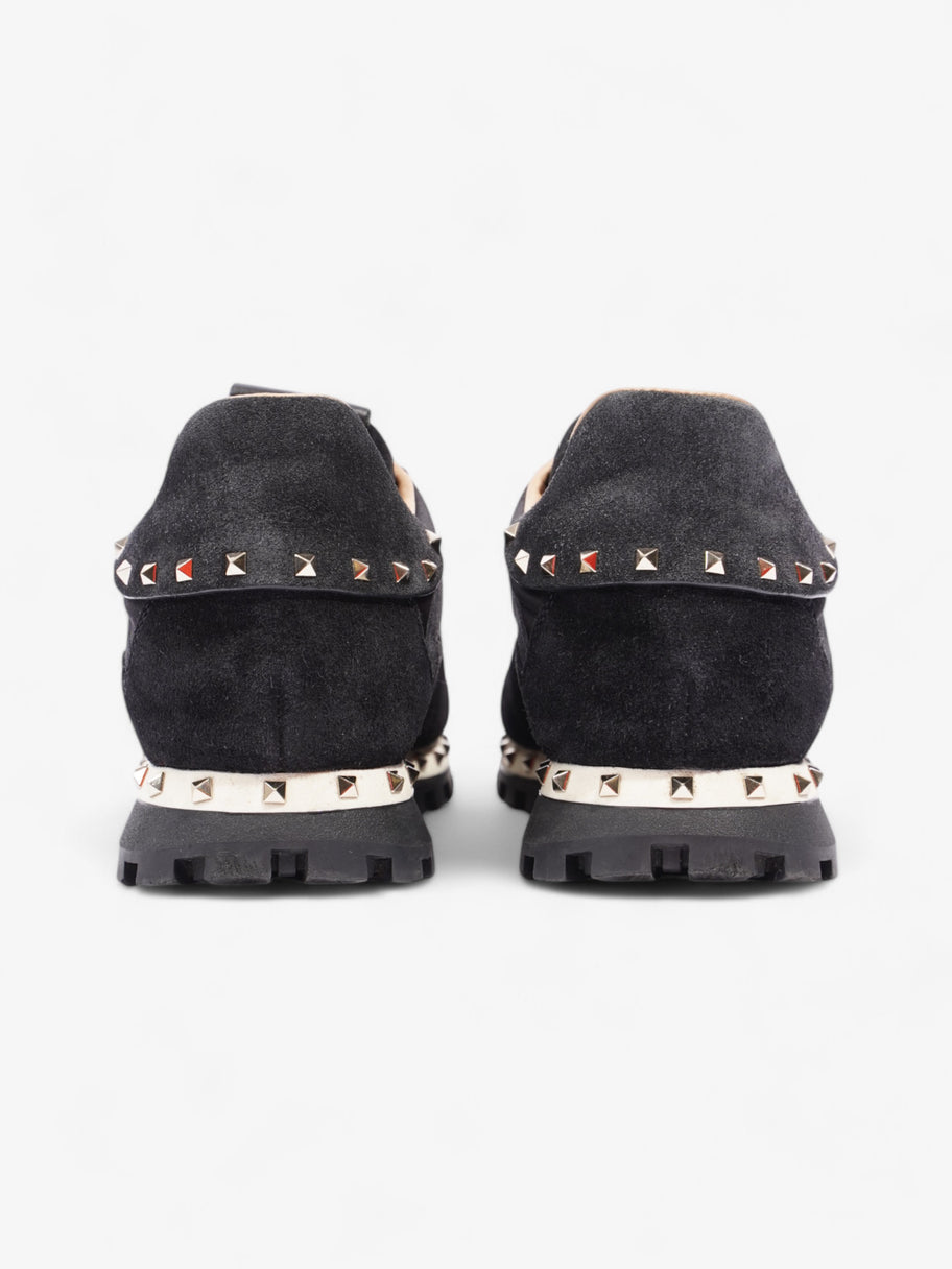 Valentino Rockstud Runners Black Suede EU 39.5 UK 6.5 Image 6