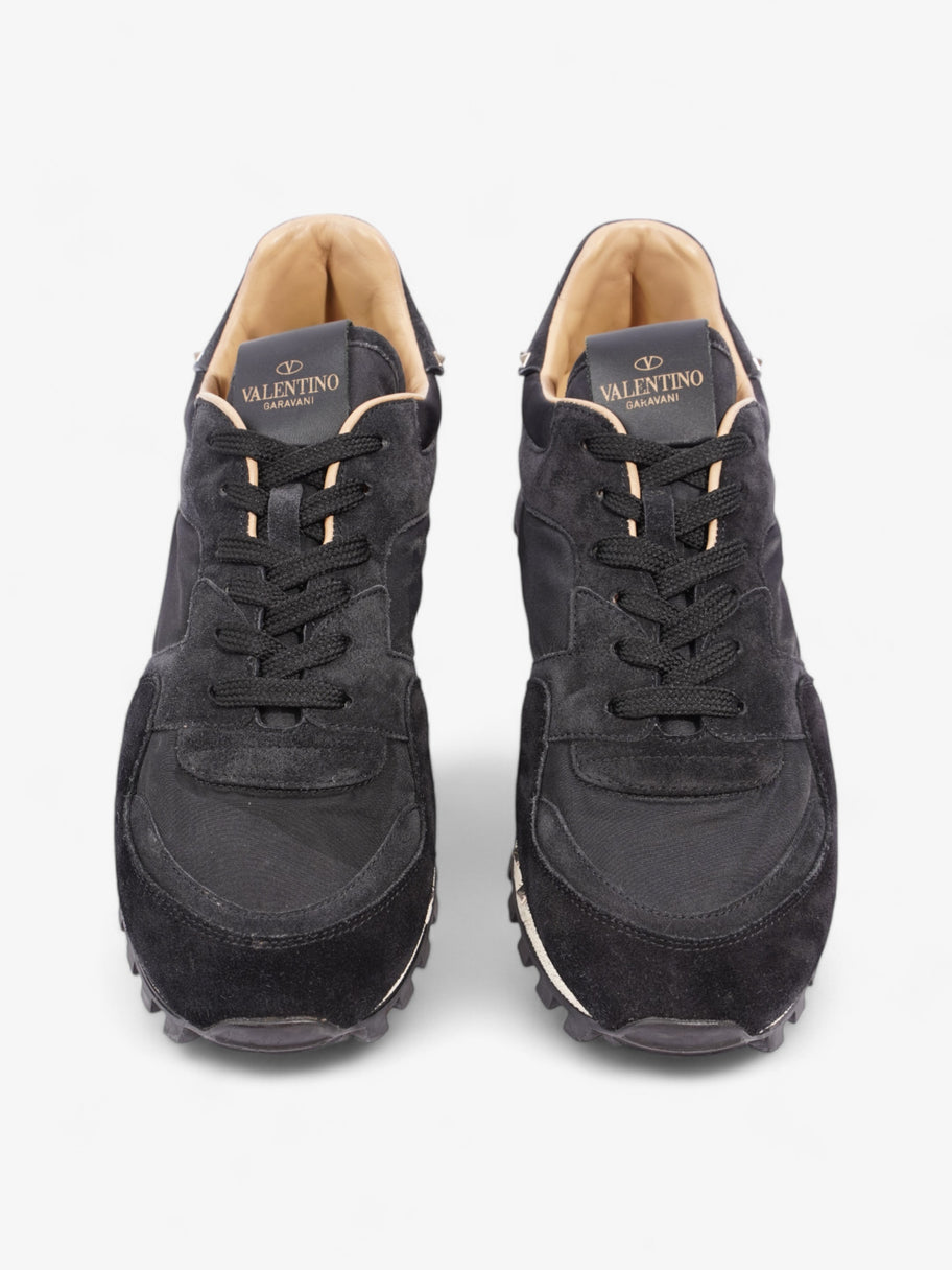 Valentino Rockstud Runners Black Suede EU 39.5 UK 6.5 Image 8