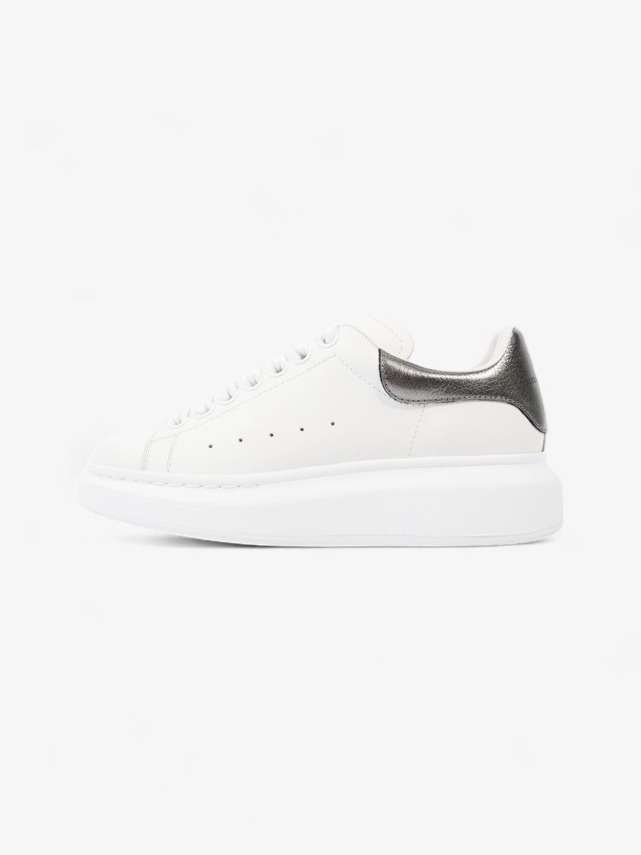 Alexander McQueen Oversized Sneaker White / Metallic Tab Leather EU 36 UK 3 Image 5