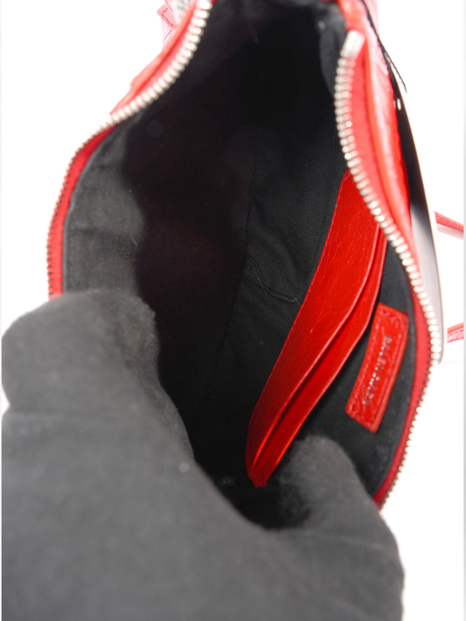 Balenciaga Le Cagole Mini Red Leather Image 7