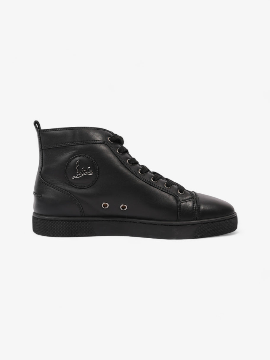 Christian Louboutin Louis High-top Sneakers Black Leather EU 42 UK 8 Image 4