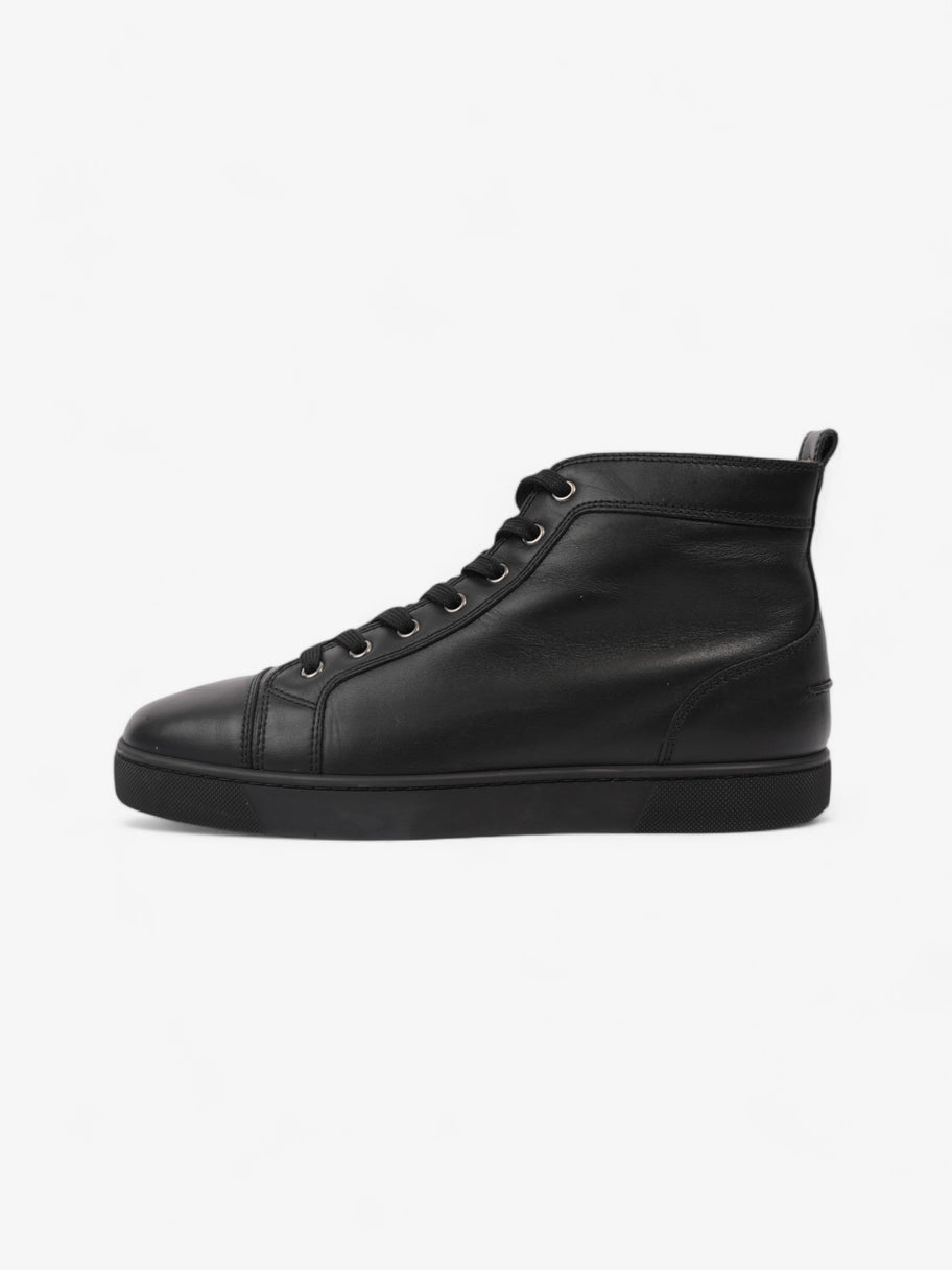 Christian Louboutin Louis High-top Sneakers Black Leather EU 42 UK 8 Image 5