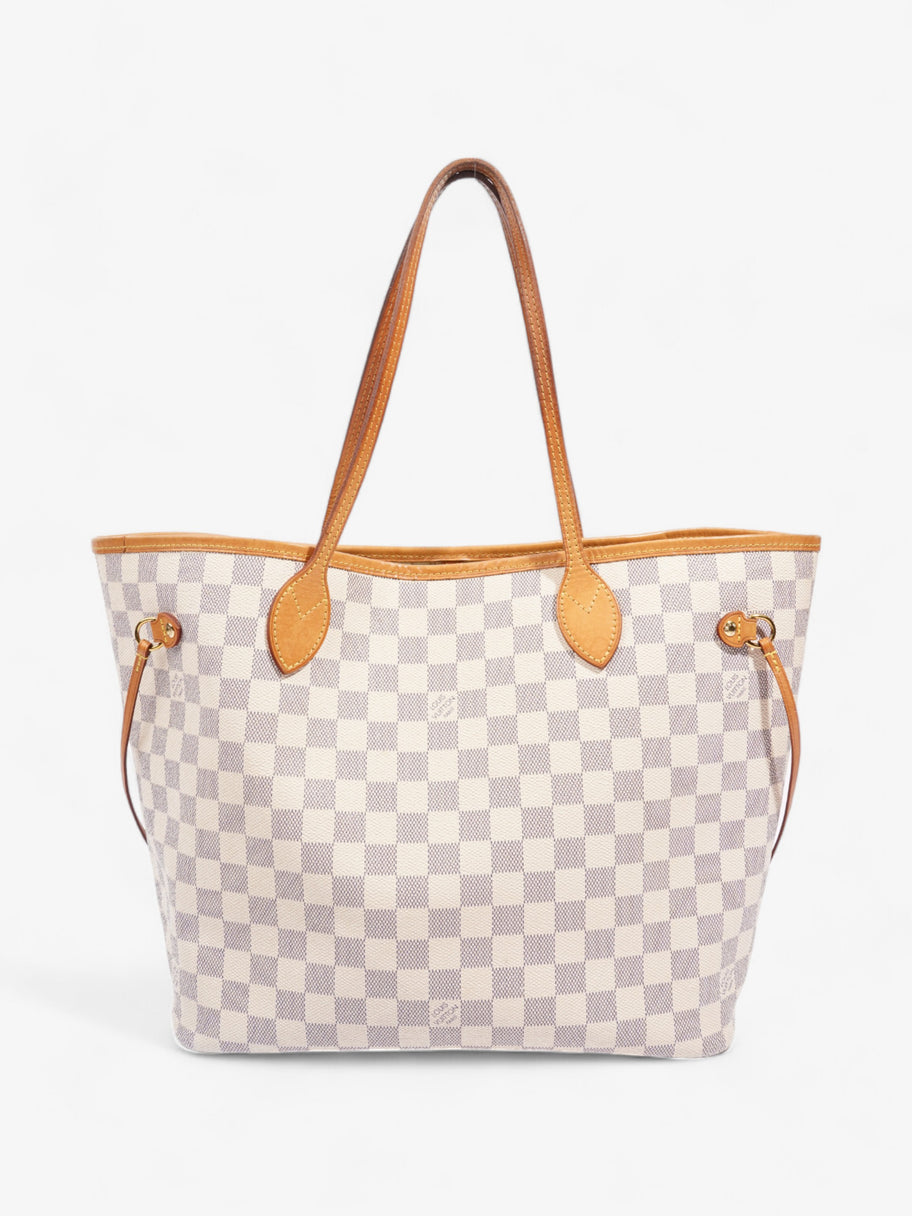 Louis Vuitton Neverfull Damier Azur Coated Canvas MM Image 1