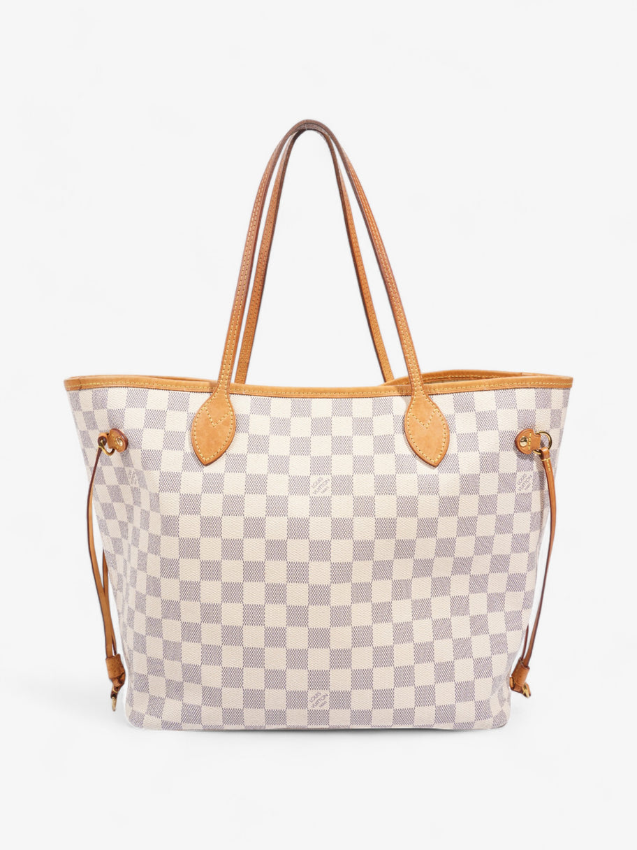 Louis Vuitton Neverfull Damier Azur Coated Canvas MM Image 4