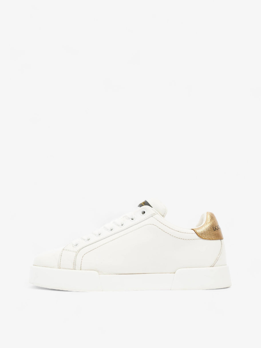 Royal Crown Portofino Sneakers White / Gold Leather EU 38.5 UK 5.5 Image 3