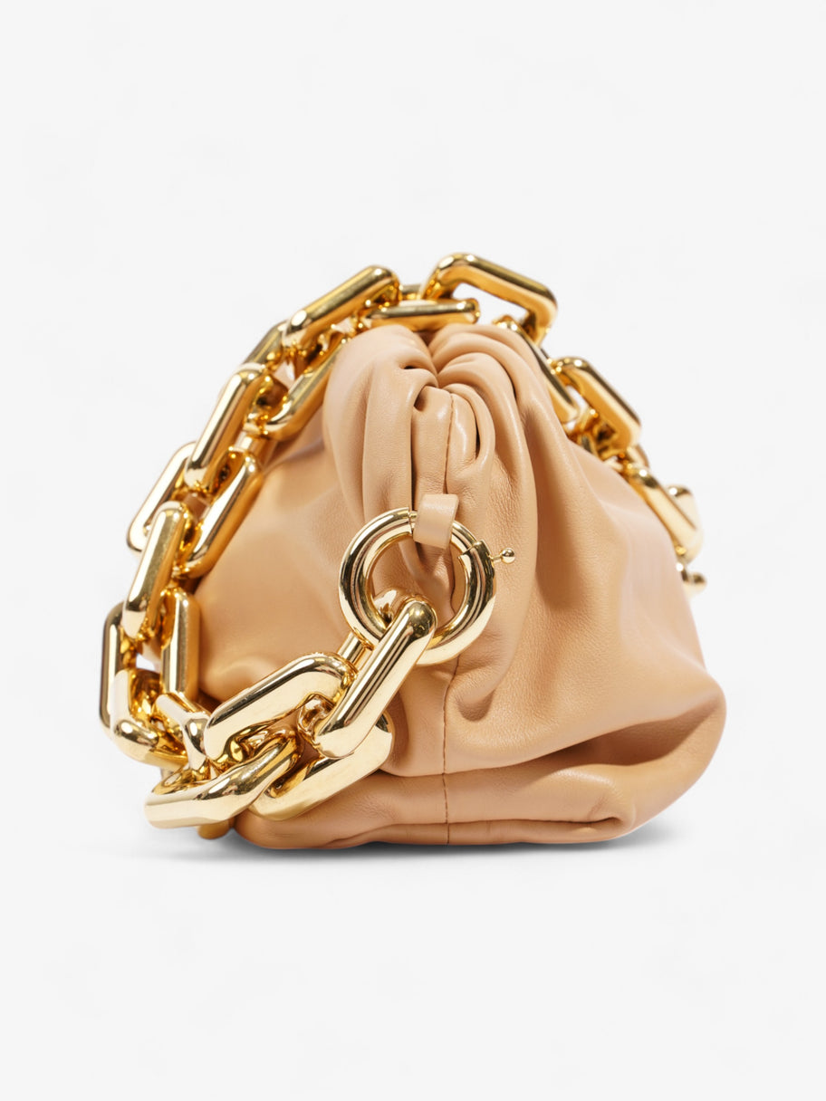 Bottega Veneta Pouch Chain Beige Nappa Leather Image 5