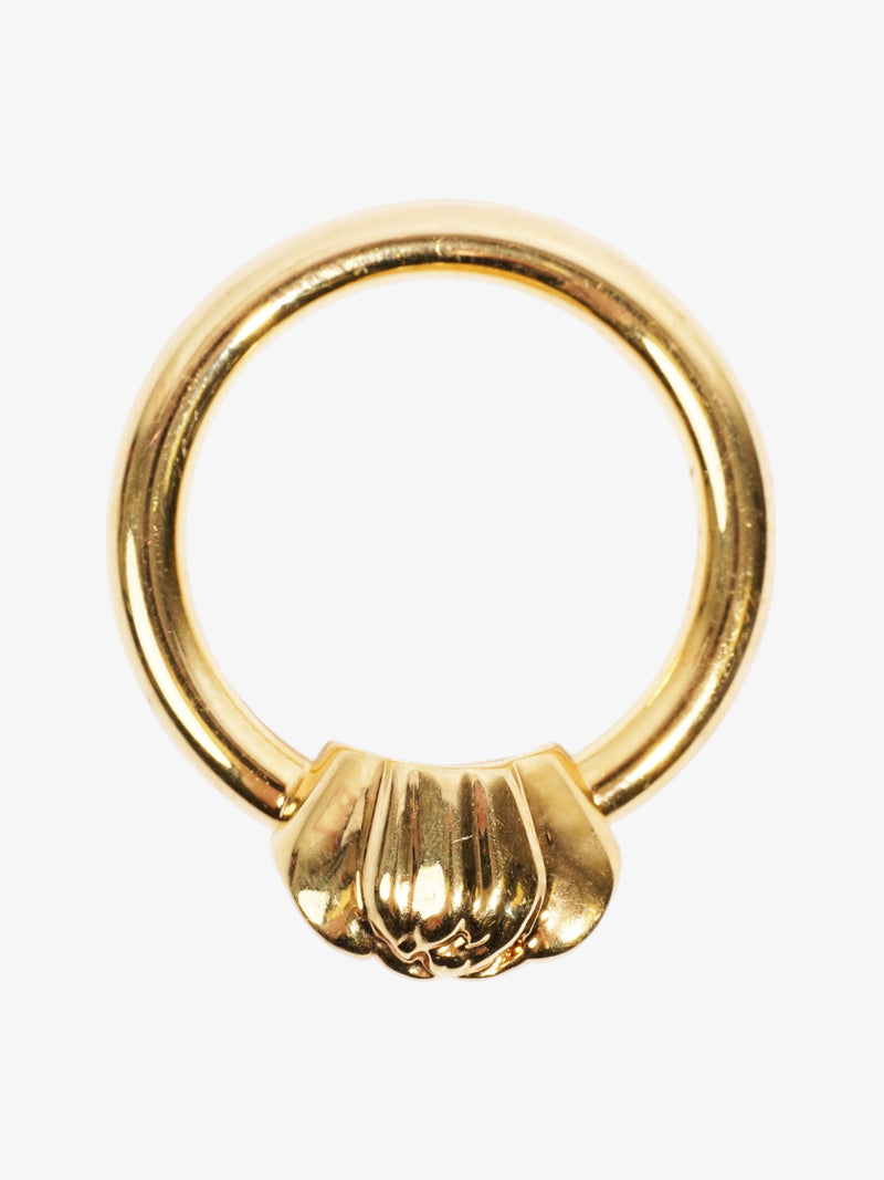  Versace La Medusa Ring Gold Base Metal UK J