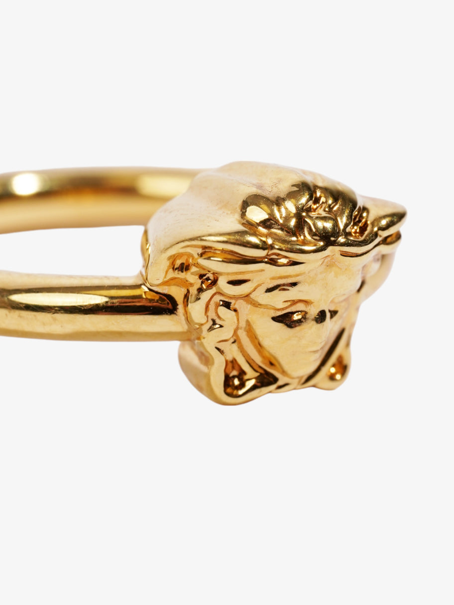 Versace La Medusa Ring Gold Base Metal UK J Image 3