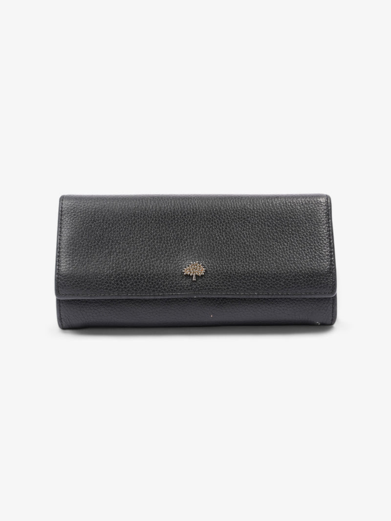  Mulberry Continental Wallet Black Leather