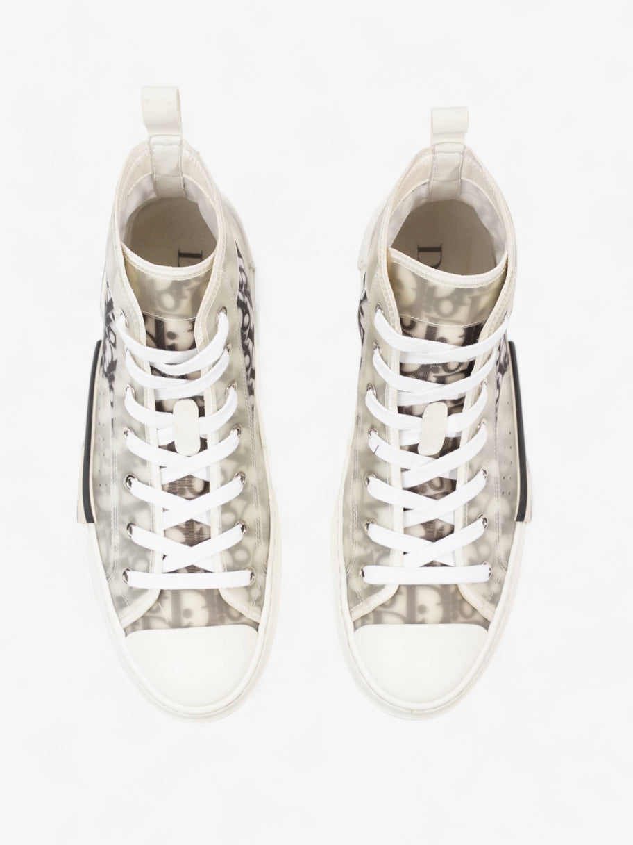 Christian Dior B23 High-top White / Black Oblique Canvas EU 41.5 UK 7.5 Image 8