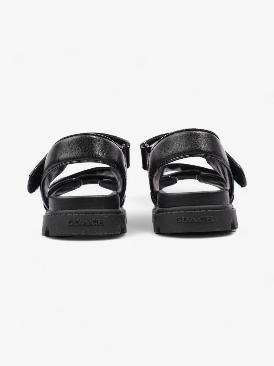 Coach Brynn Sandals Black Leather EU 36.5 UK 3.5 Image 6