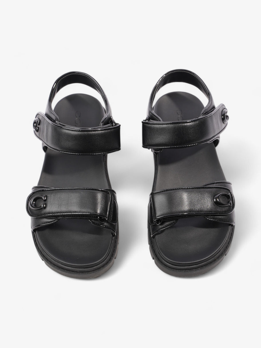 Coach Brynn Sandals Black Leather EU 36.5 UK 3.5 Image 8