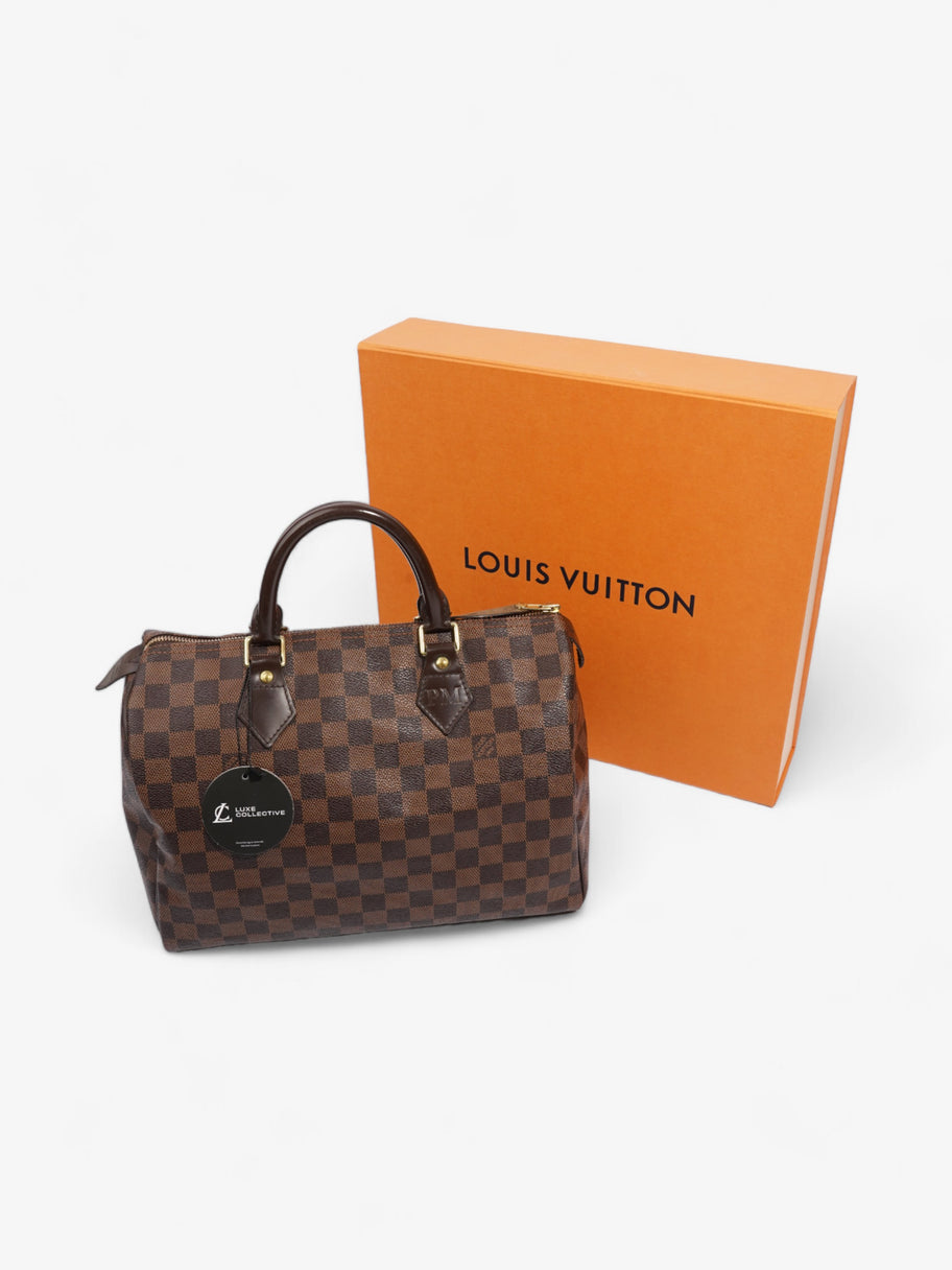 Louis Vuitton Speedy  Damier Ebene Coated Canvas 30 Image 12