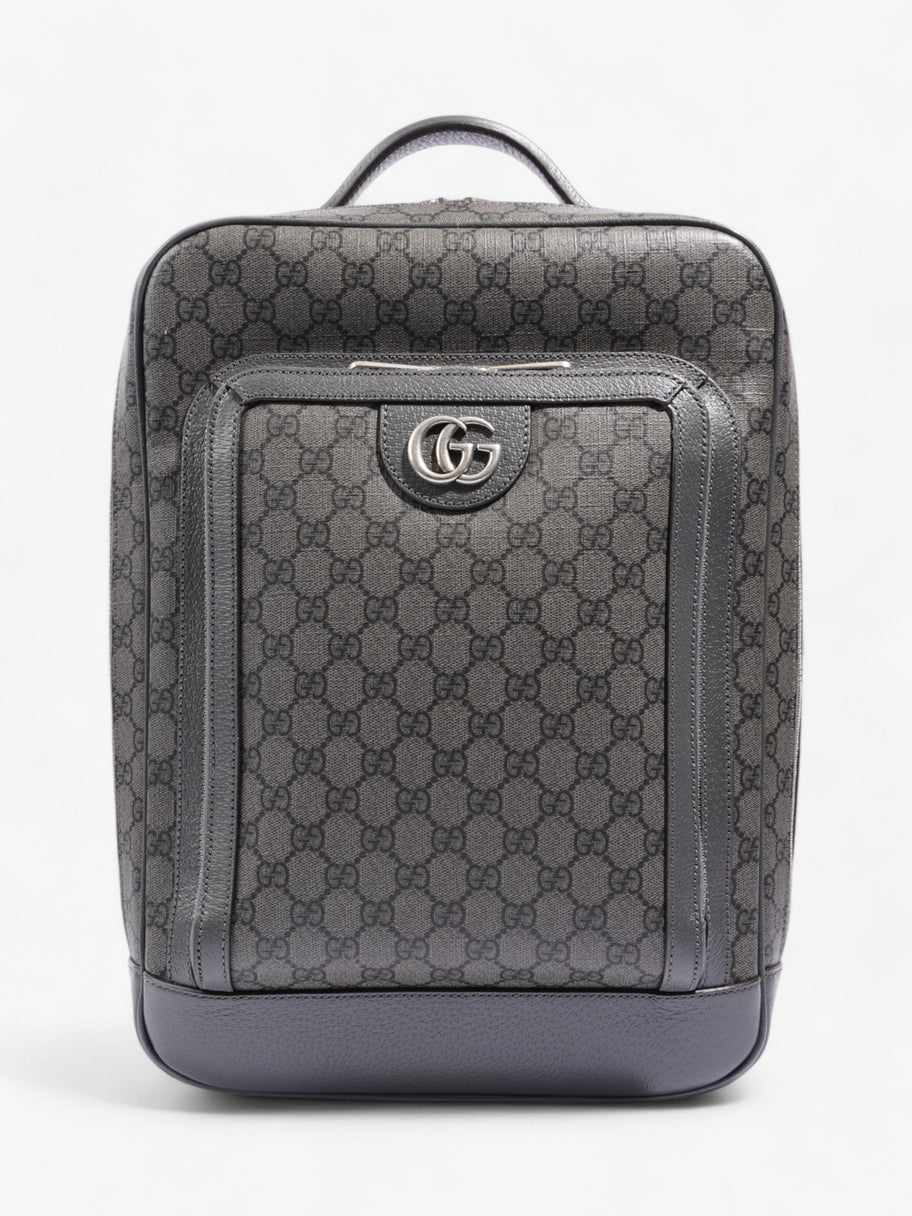 Gucci Ophidia Backpack GG Supreme / Grey Canvas Medium Image 1