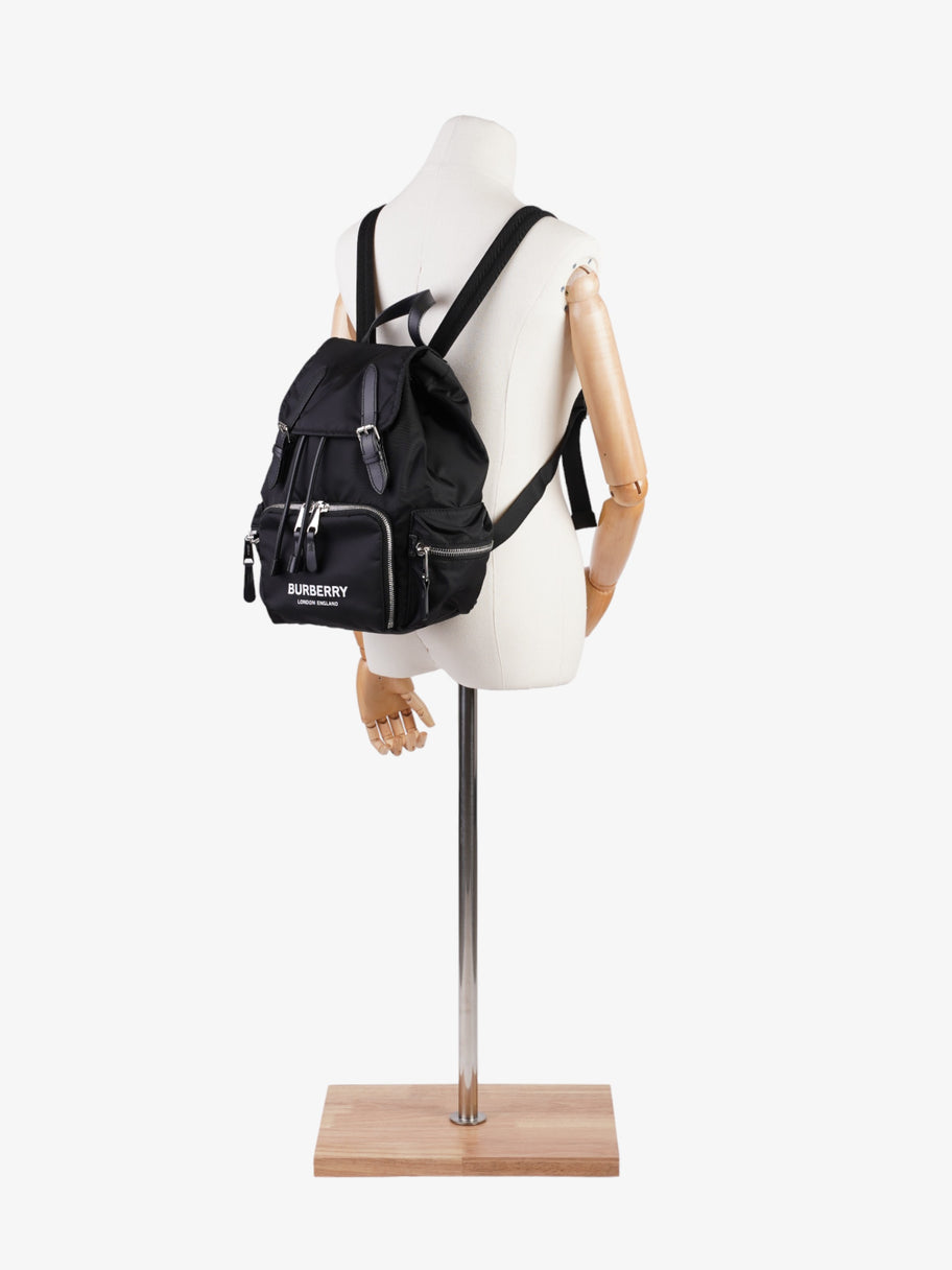 Burberry Rucksack Backpack Black Nylon Medium Image 2