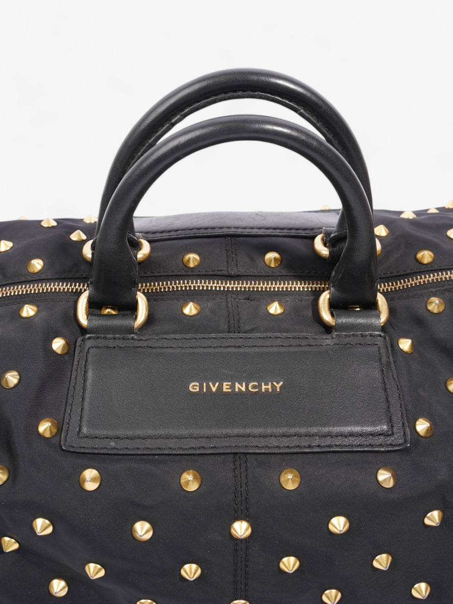 Givenchy Studded Satchel Black Nylon Image 3