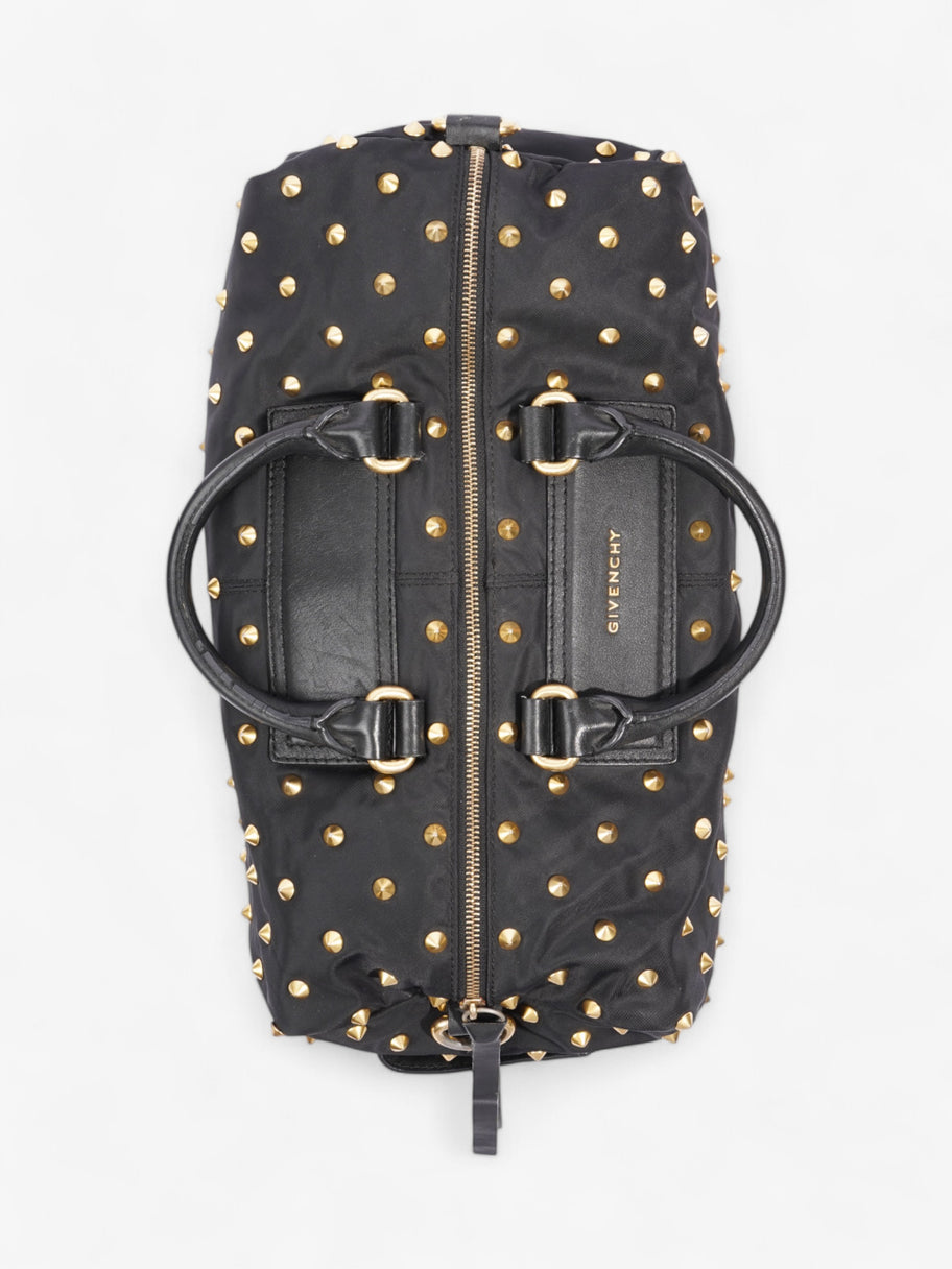 Givenchy Studded Satchel Black Nylon Image 8