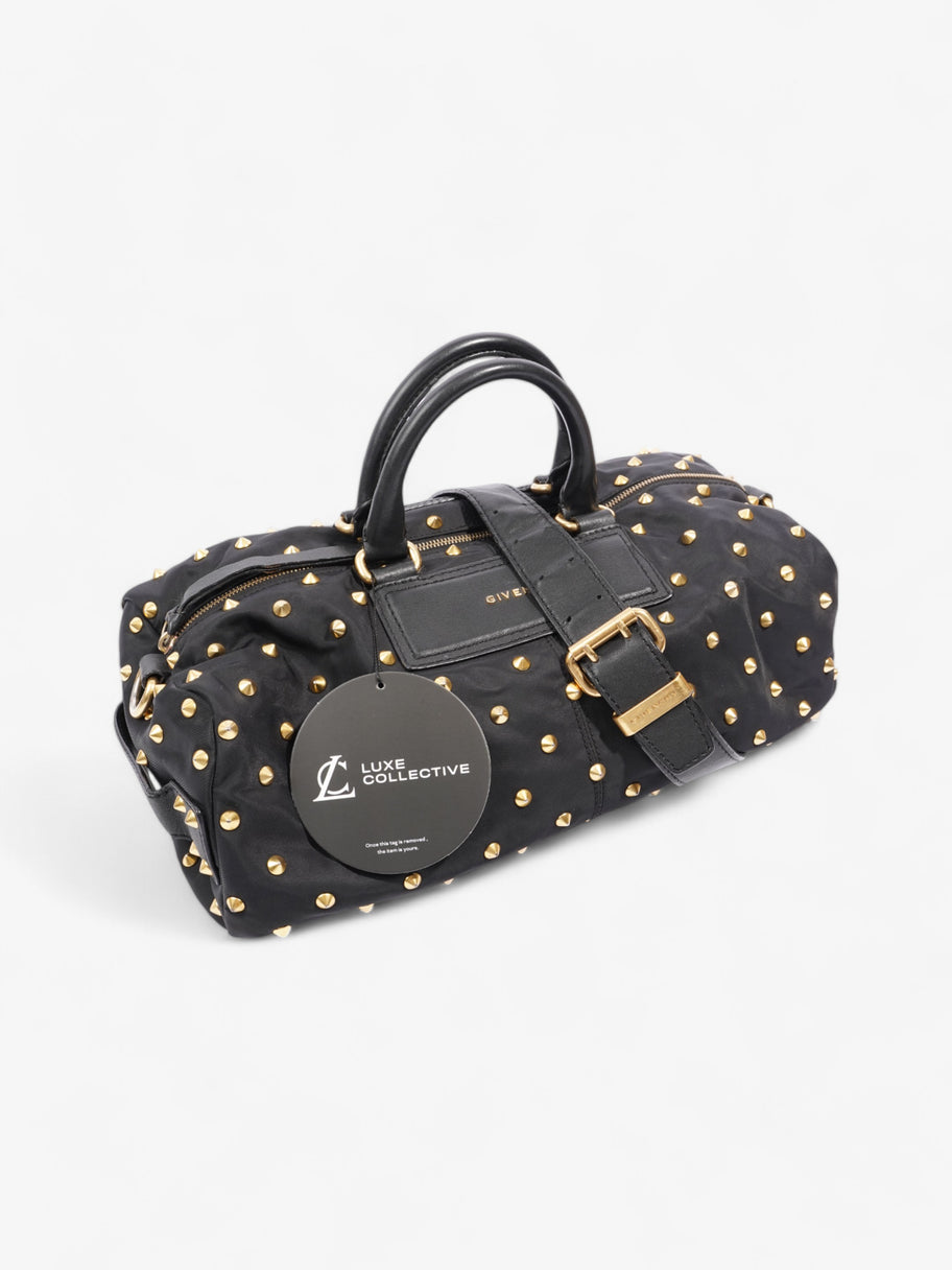 Givenchy Studded Satchel Black Nylon Image 10