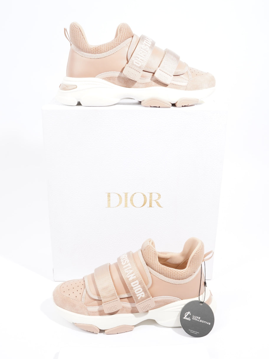 Christian Dior D-Wander Low Top  Nude Leather EU 37 UK 4 Image 10