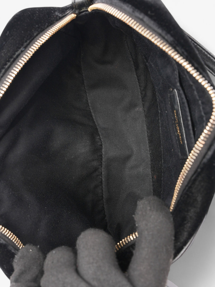 Saint Laurent Lou Camera Bag Black Suede Image 8