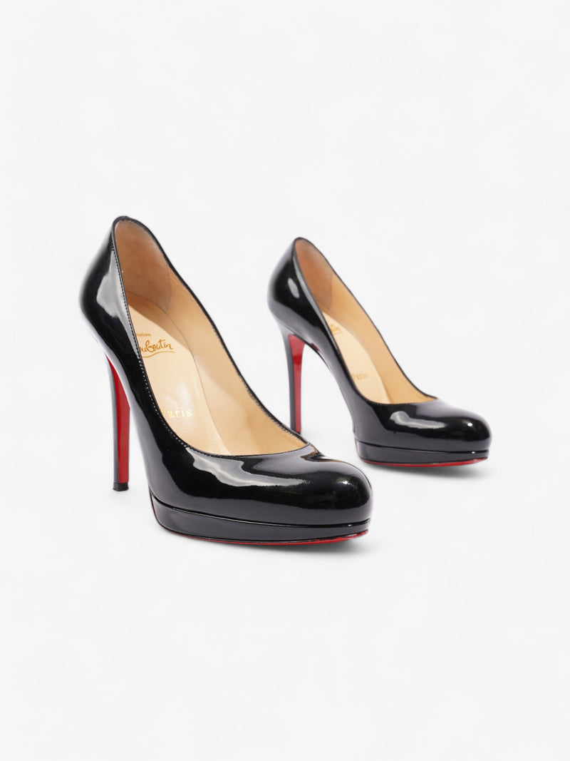  Christian Louboutin New Simple Pump  120 Black Patent Leather EU 36.5 UK 3.5