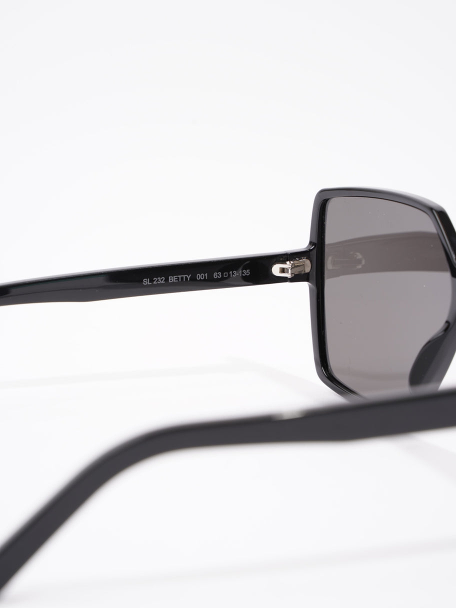 Saint Laurent Betty Sunglasses Black Acetate 135mm Image 6