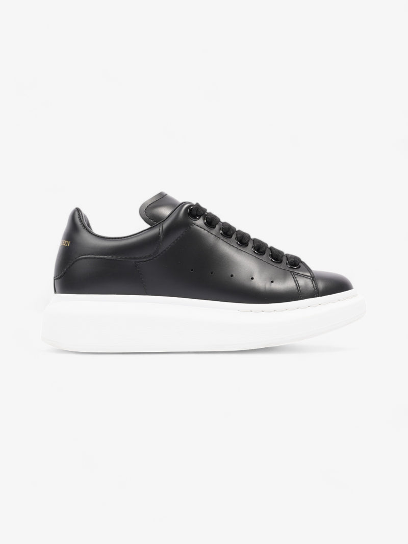  Alexander McQueen Oversized Sneakers Black Leather EU 35 UK 2