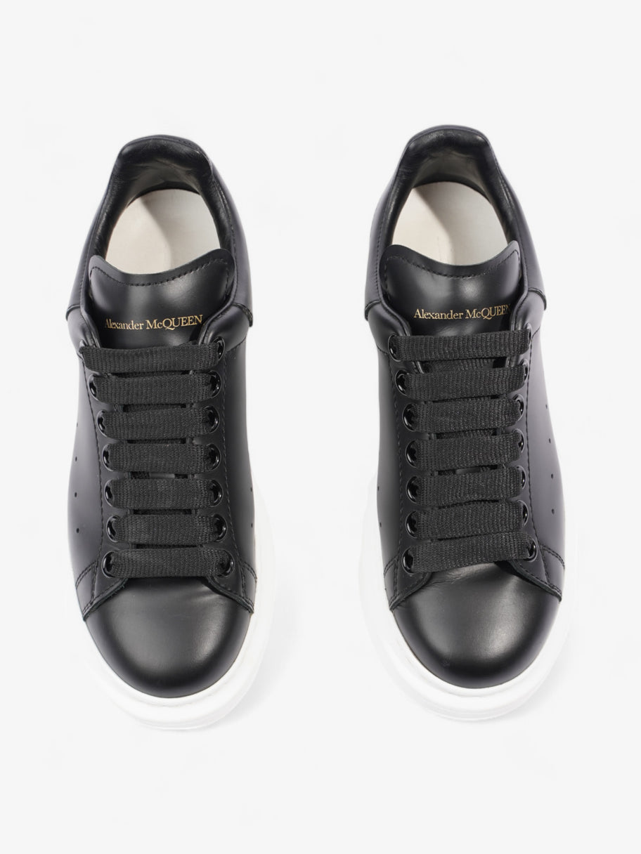 Alexander McQueen Oversized Sneakers Black Leather EU 35 UK 2 Image 8