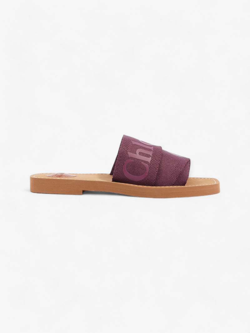  Woody Sandals Purple Canvas EU 37 UK 4