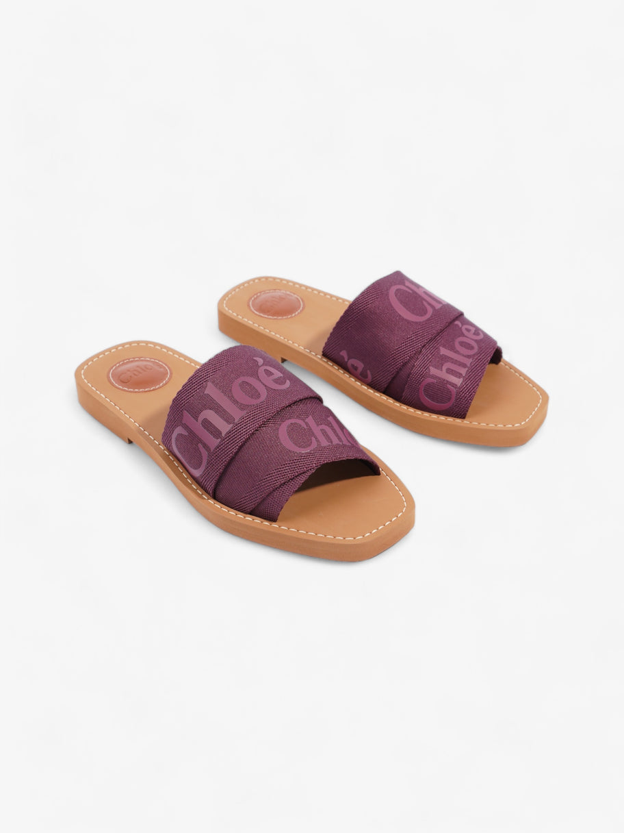 Woody Sandals Purple Canvas EU 37 UK 4 Image 2