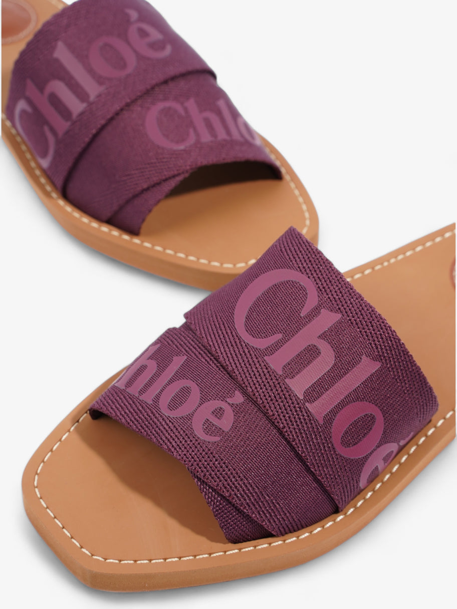 Woody Sandals Purple Canvas EU 37 UK 4 Image 9